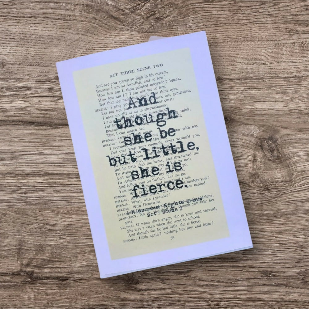 And Though Card Dictionary