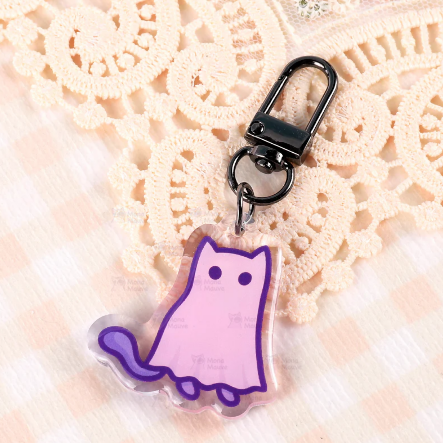 Epoxy Cat Keychain | Cute Cat Bag Charm | Multiple Designs