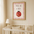 Snug As A Bug Ladybug Print