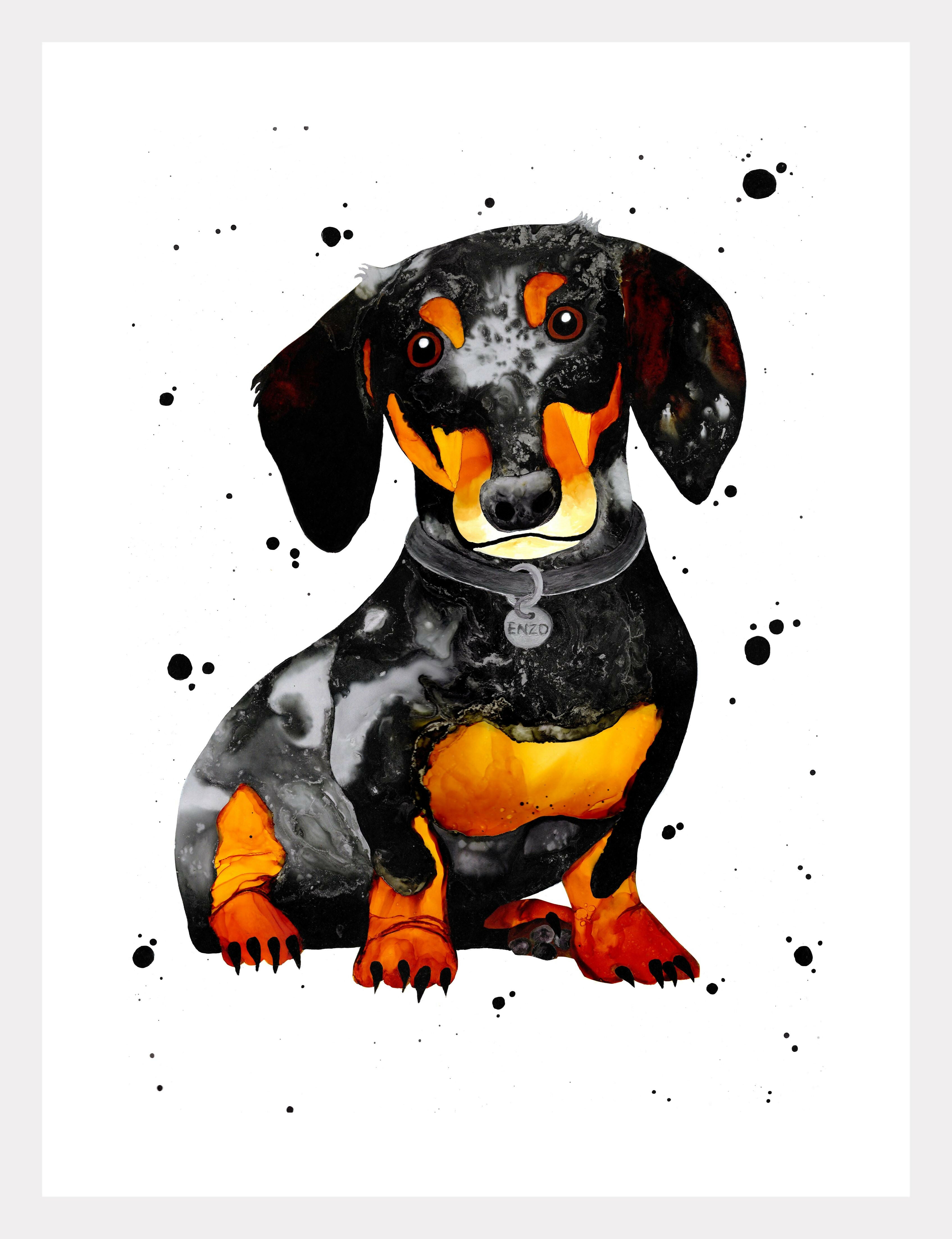 Animal Ink Prints Unframed A6
