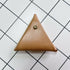 Fold Edge Triangle Leather Coin Case
