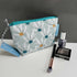 Small Make Up Bag - Blue Floral