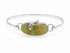 Monstera Chrysoprase Bangle