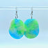 FUN, CONTEMPORARAY RESIN PEBBLE EARRINGS