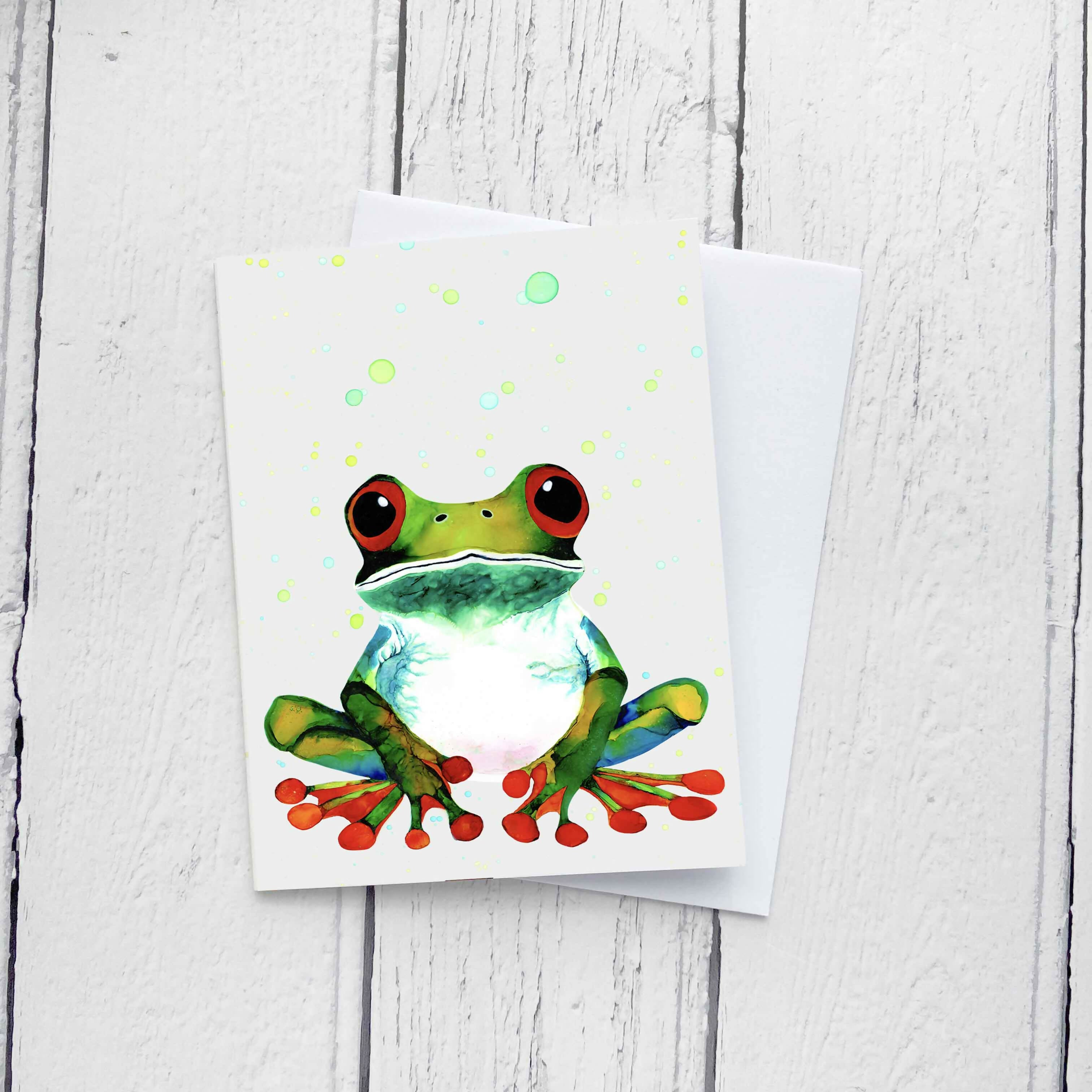 Animal Ink Greetings Card