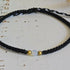 Moonstone Birthstone Bracelet; Single Crystal Macrame Adjustible June Gift Bracelet