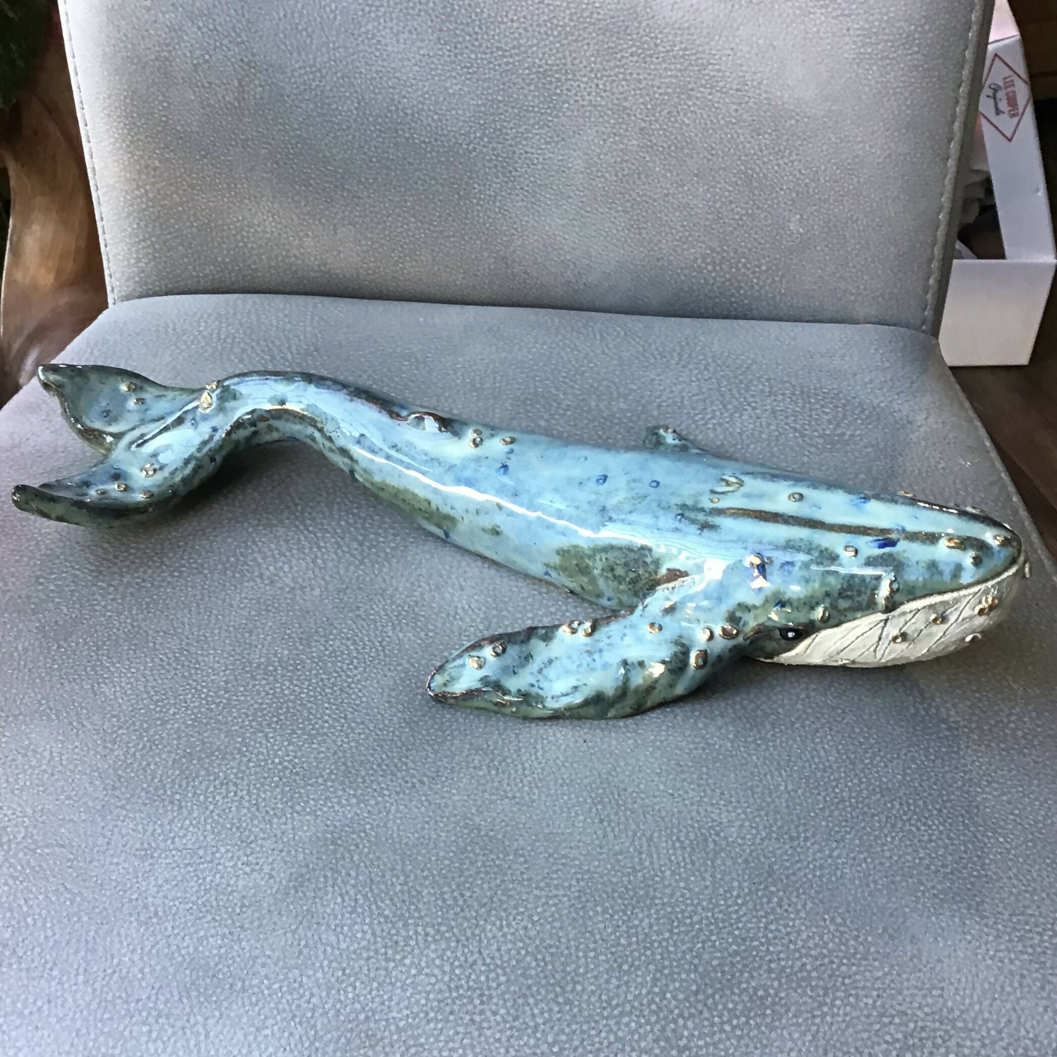 Large Ceramic Whale