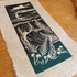 EREBUS GREEK MYTHOLOGY LINO PRINT