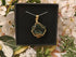 Jasper Wire Wrapped Crystal Necklace on Sterling Silver Chain