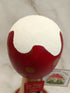 30cm Handmade, Free Standing Painted Wooden Rounded Topped Toadstool Elf House - Whimsical Woodland Ornament & Holiday Keepsake