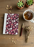 A5 Hardback Notebook | Art led flamingo mushrooms designs