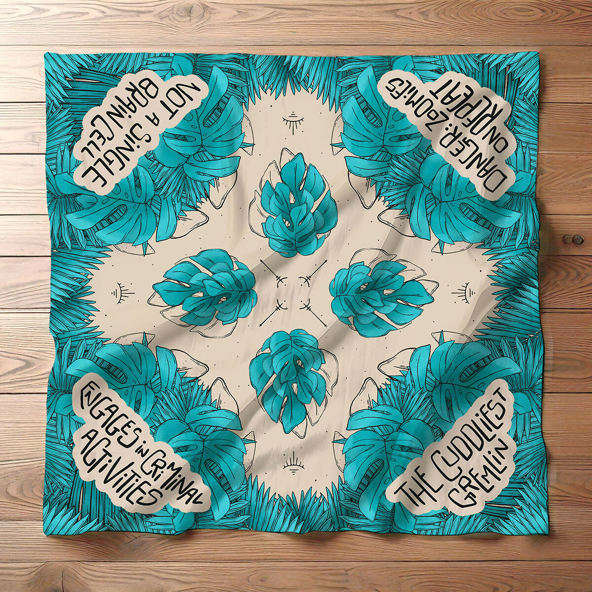 The Cuddliest Gremlin Pet Bandana