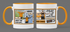Hull City Mug COMIC BOOK Design