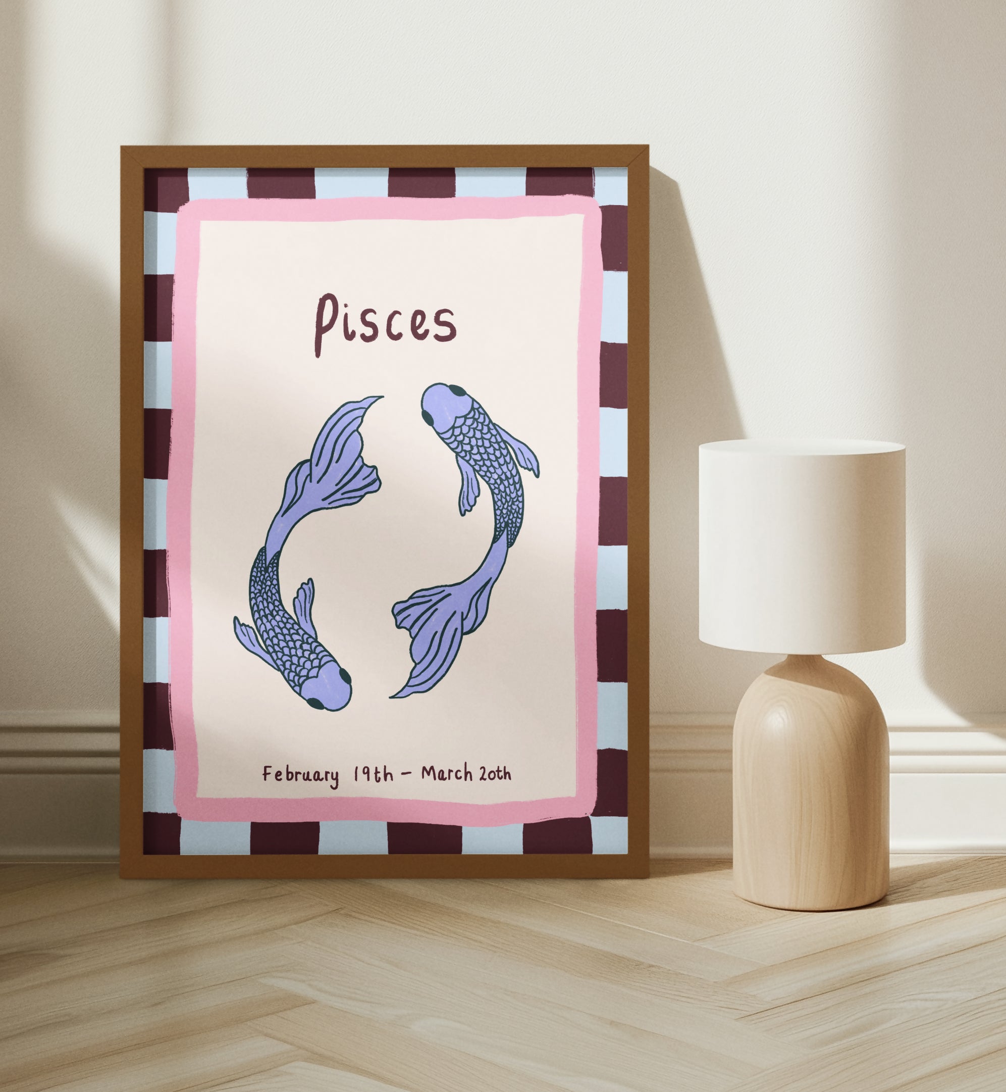 Pisces Star Sign Print