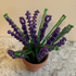 Beaded Potted Lavender Craft Kit
