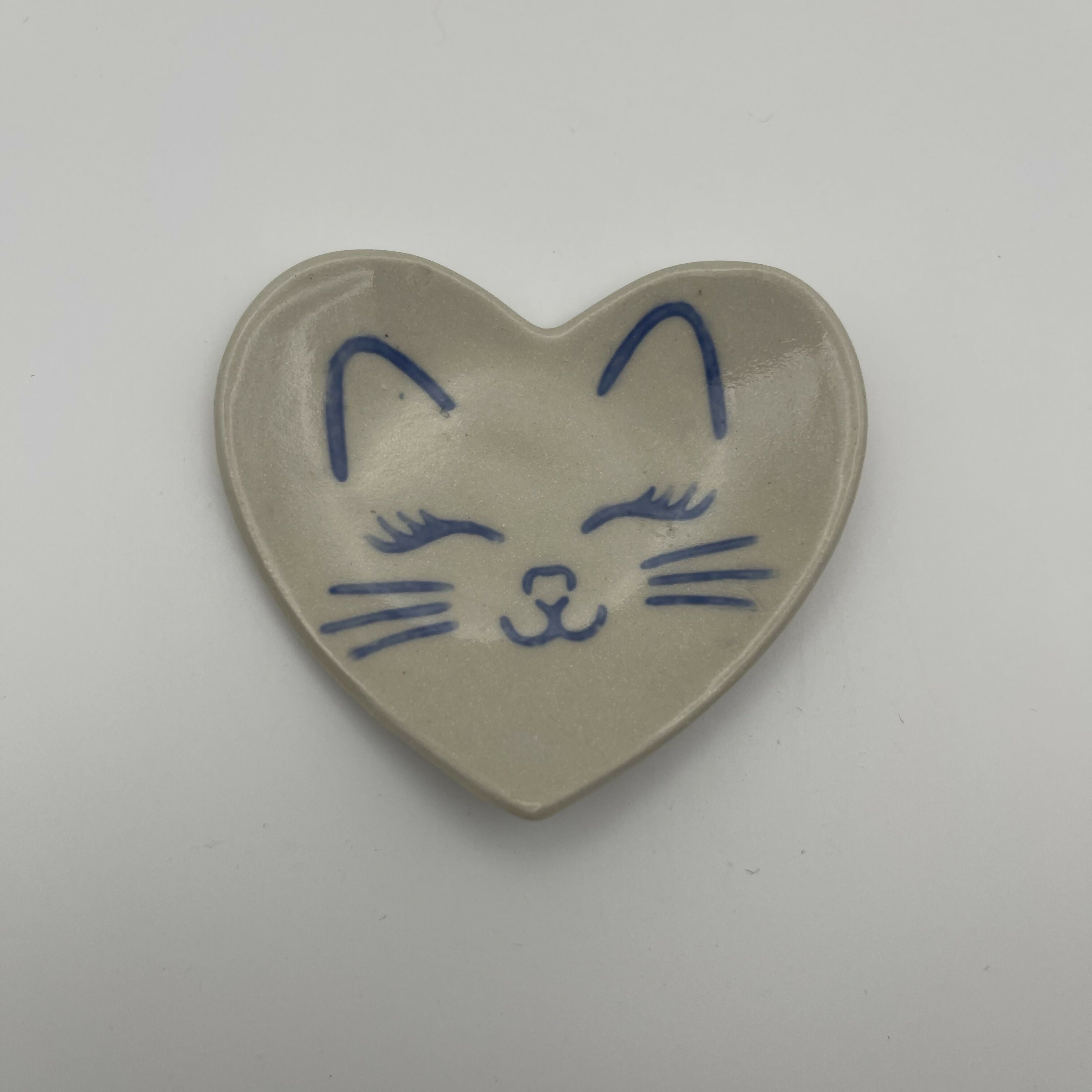 Heart Cat Trinket Dish