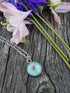 Pressed Flower Pendant Necklace