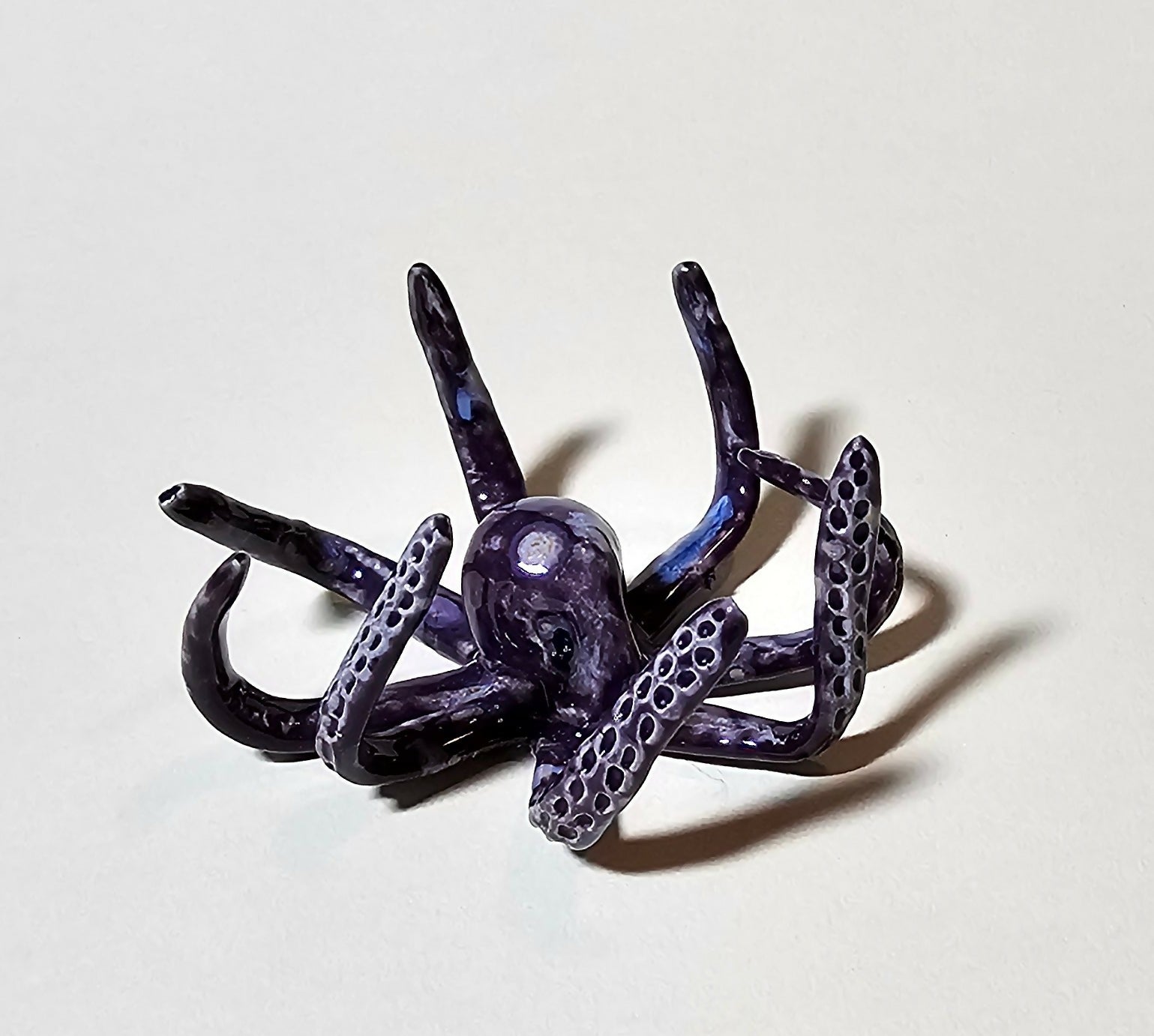 Large purple octopus