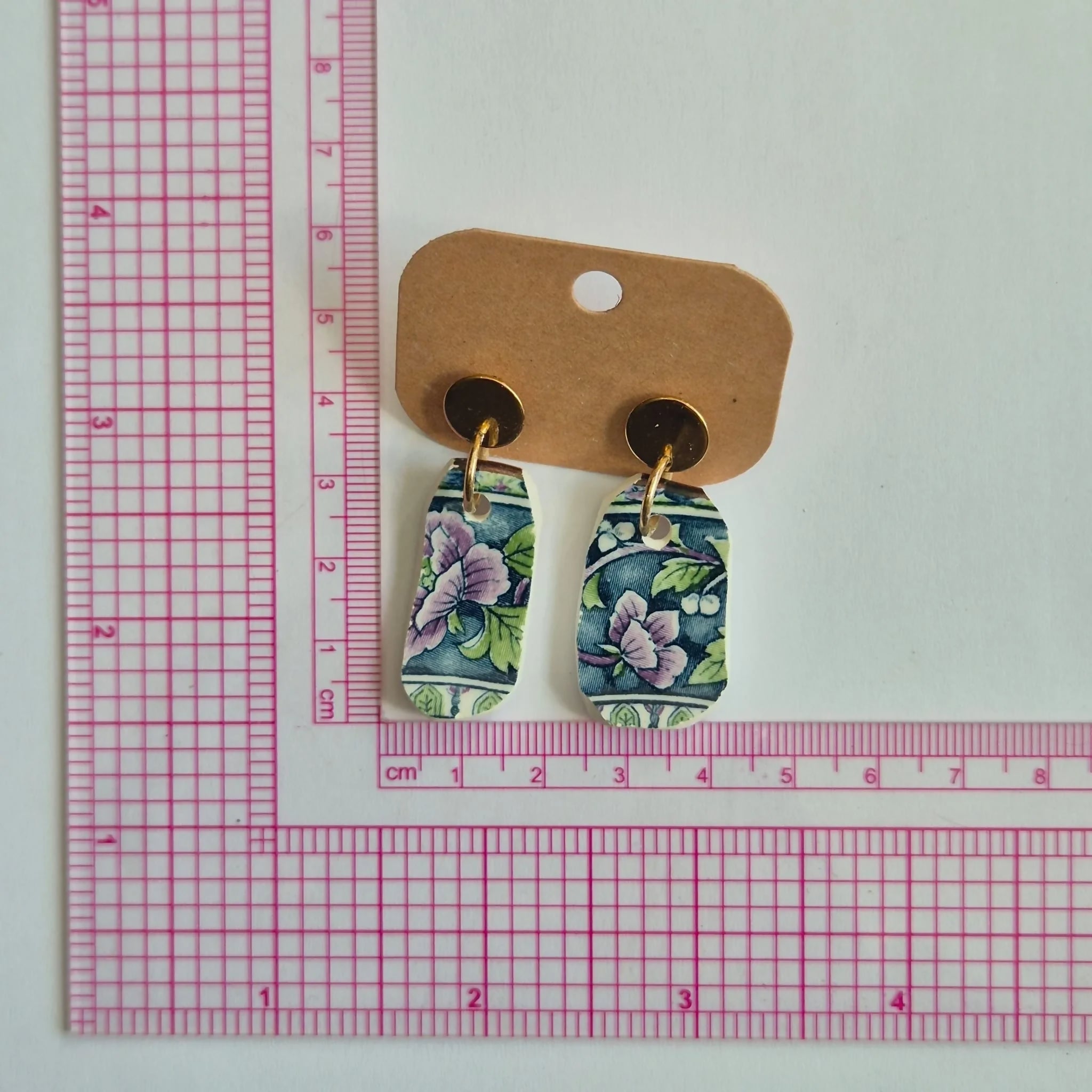 Recycled Ceramic Earring
