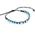 Macrame Gemstone Bracelet - Turquoise Beads