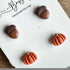 Autumn & Halloween Stud Earrings / Set of 2 pairs of Studs / Handmade Polymer Clay Jewellery