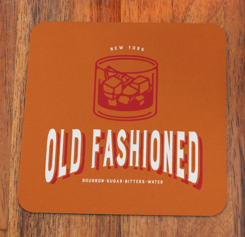 Cocktail Design Drinks Coaster