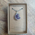 Amethyst Wire Wrapped Pendant