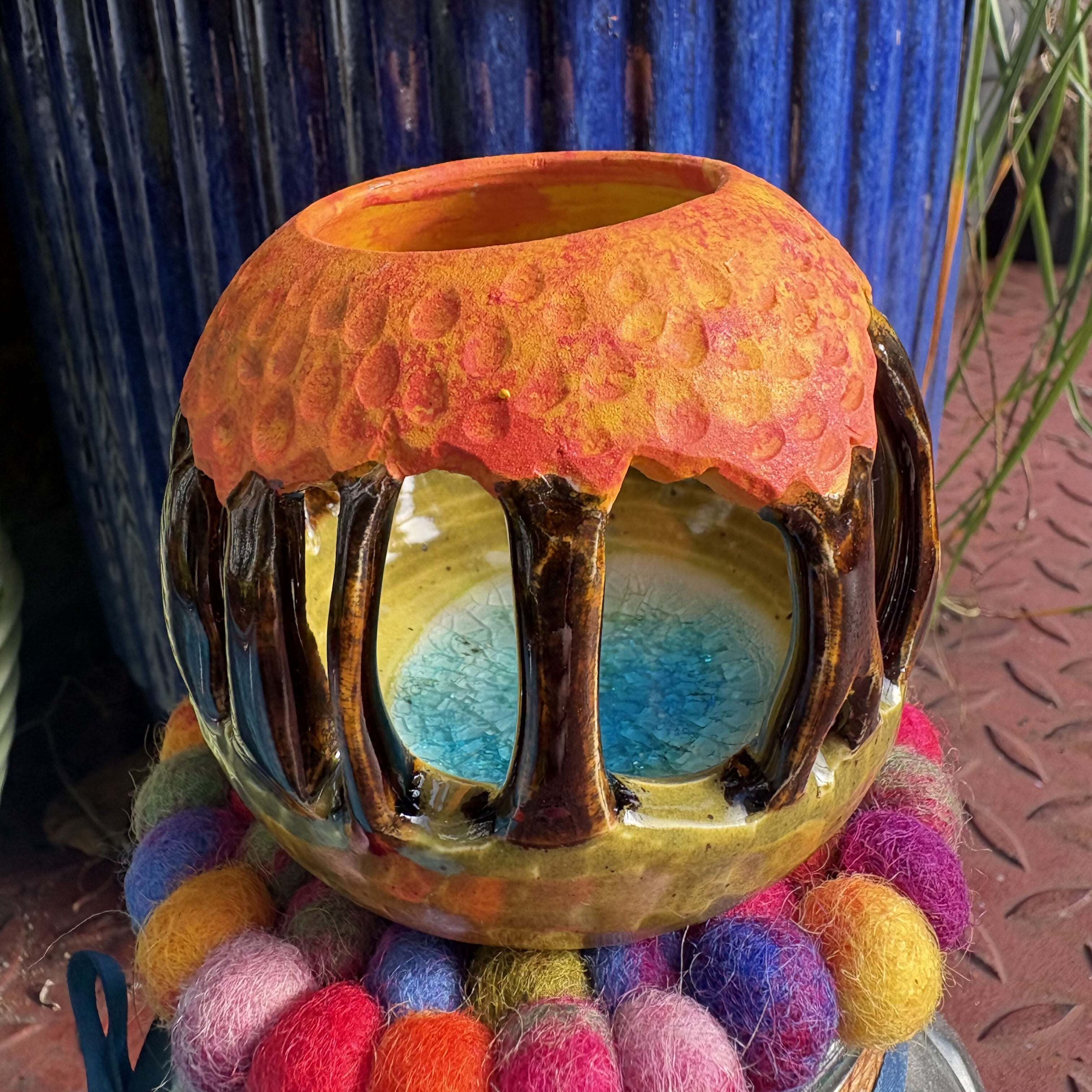 Autumn Tea Light Holder