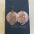 Brass Goddess Earrings