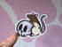 Skull Rat Vinyl Sticker
