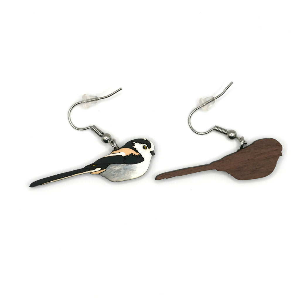 Long Tail Tit Dangle Earrings