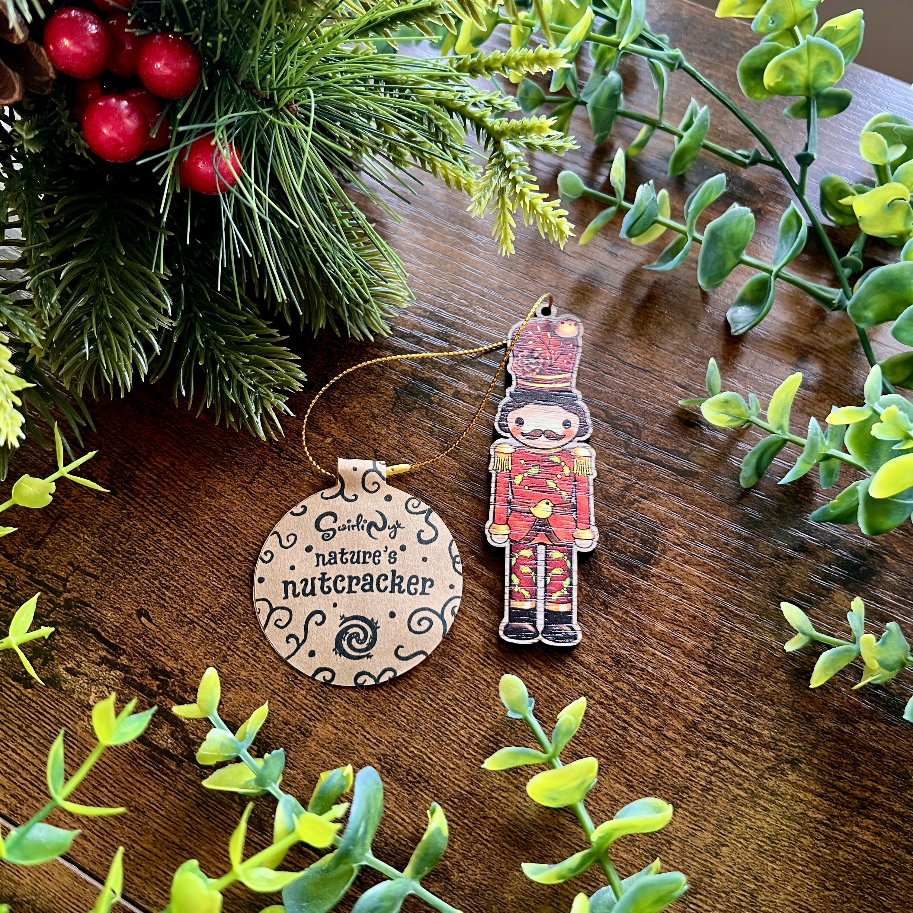 'Wilhelm' Nutcracker Wooden Decoration