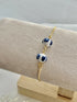 Blue China Bracelets - Handmade Polymer Clay Bracelets