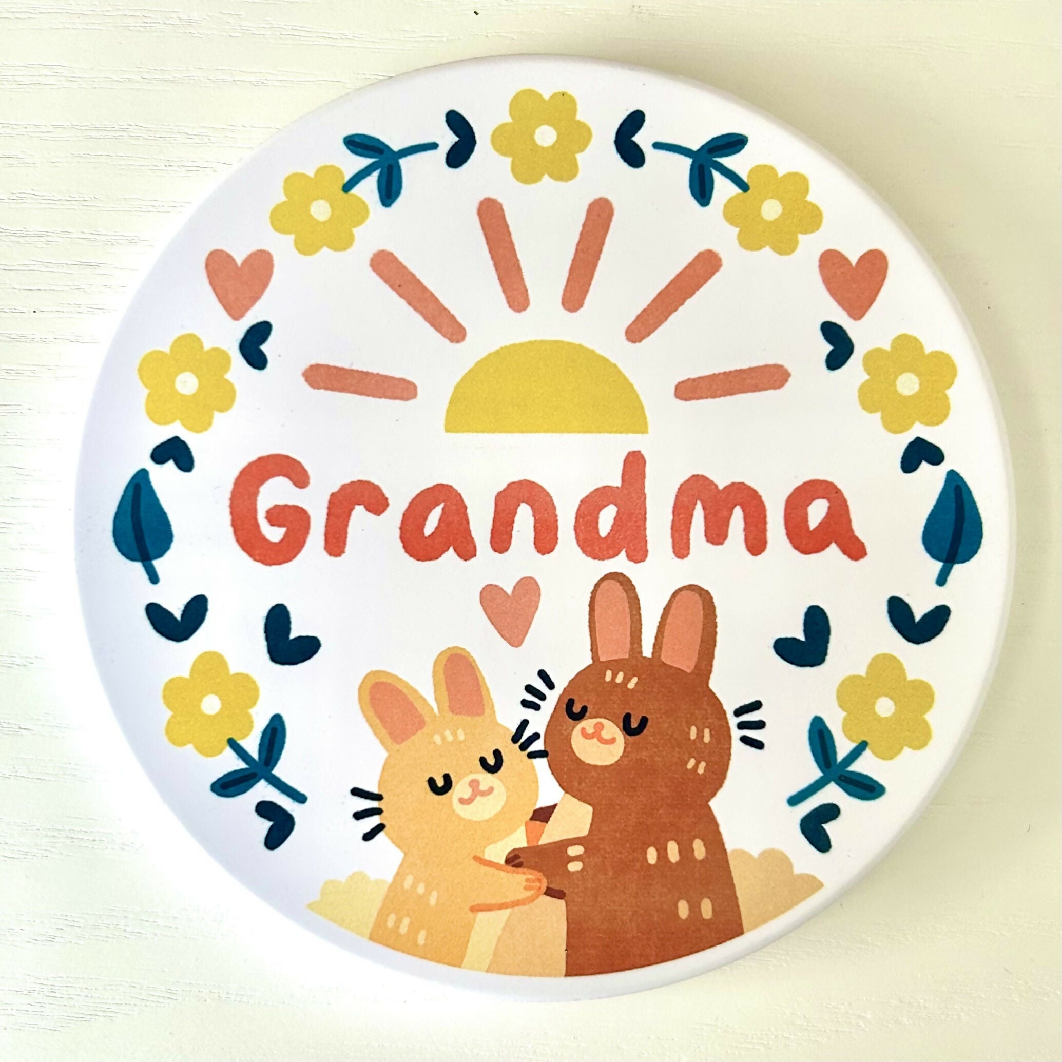 Mum or Grandma Ceramic Coaster