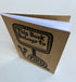 Hand-printed Sketchbook with Snail Design.