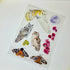 A6 transparent waterproof iridescent wildlife sticker sheet