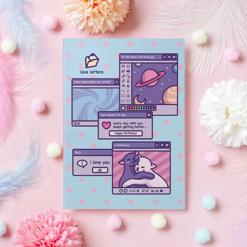 Love Letters - Birthday Card