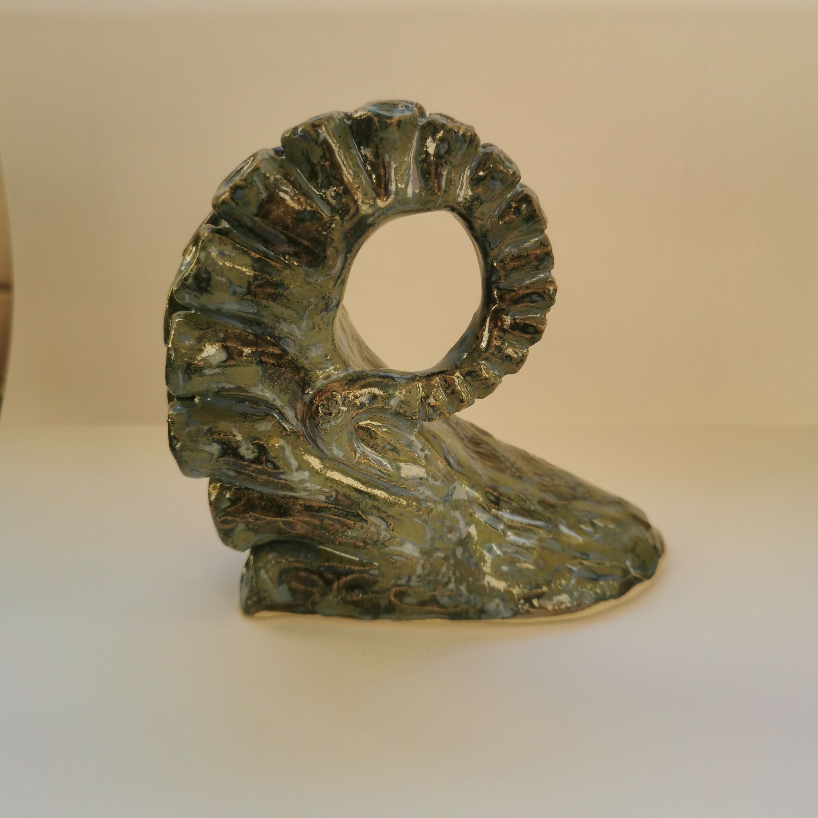 Coiled Tentacle Sculpture