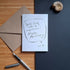 Funny Anniversary Greetings Card, Stuck with me