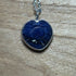 Lovely Carved Sapphire Heart Pendant Necklace