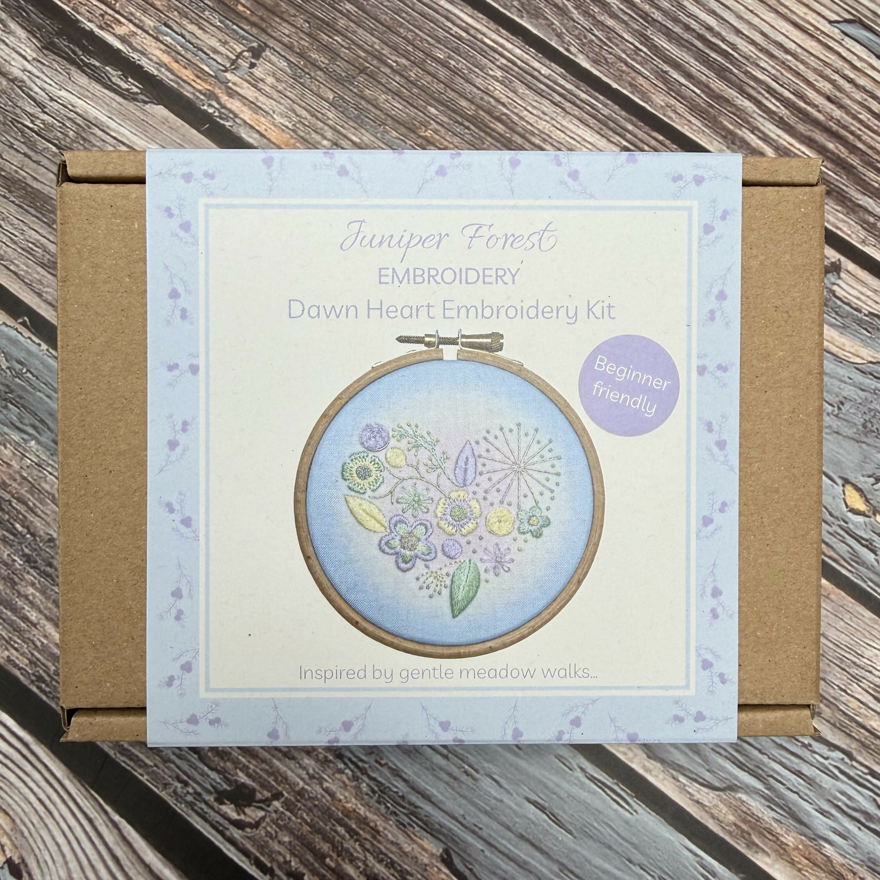 Dawn Heart Embroidery Kit