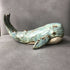 Ceramic Texture Whale Sculpture