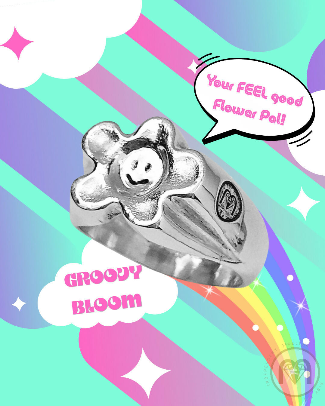 Groovy Bloom Ring