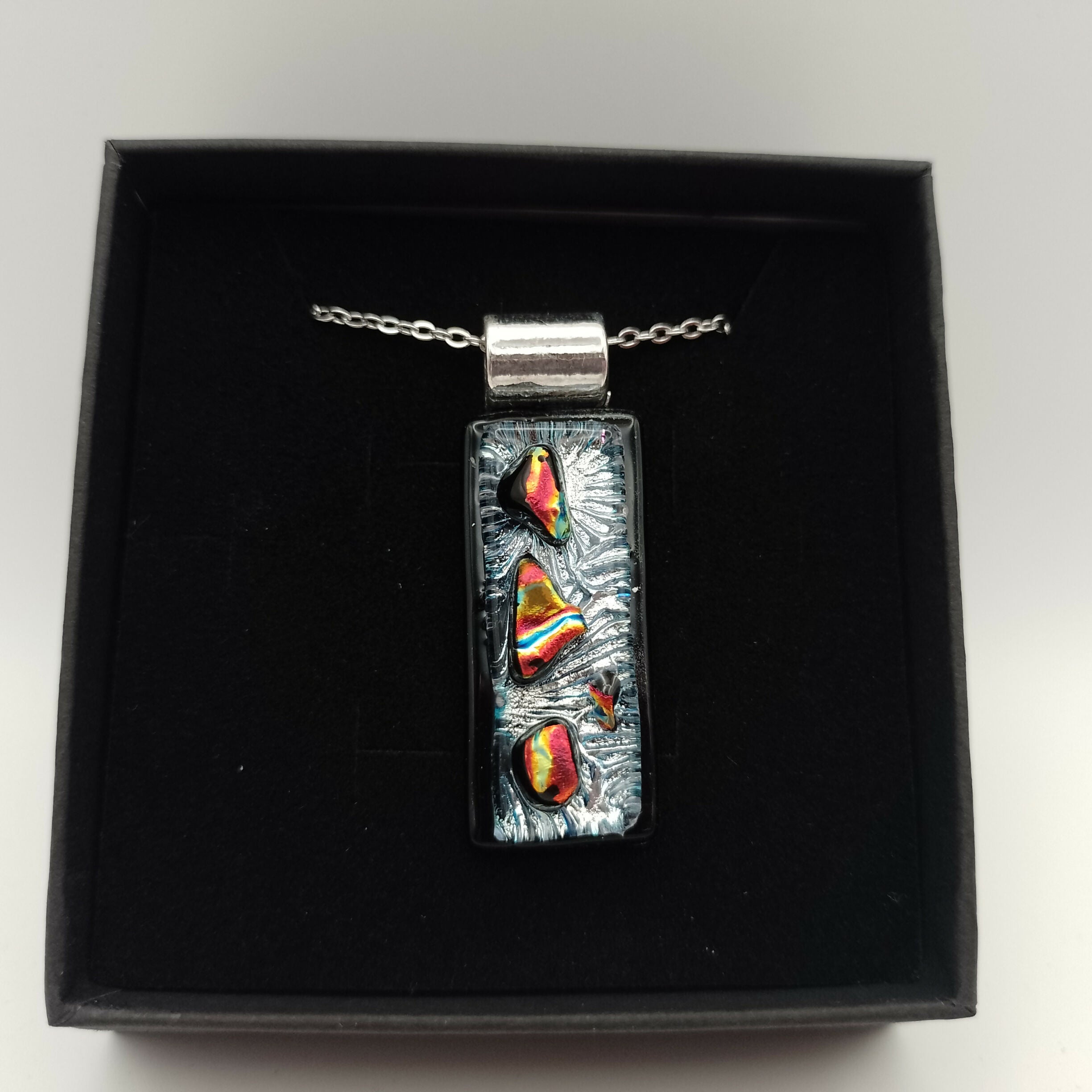 Dichroic Glass Pendant