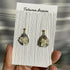 Pendant Crystal Embroidery Earrings (Waterdrop)