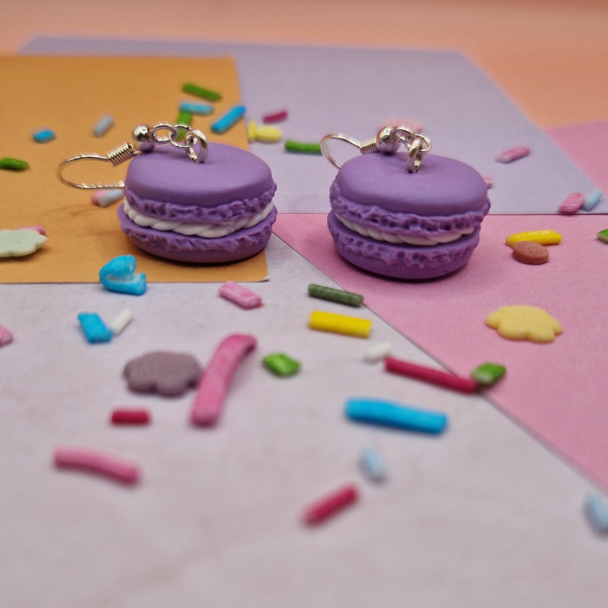 Mini Macaron Earrings