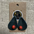 Forest Whisper Leather Earrings – Rowan Berry