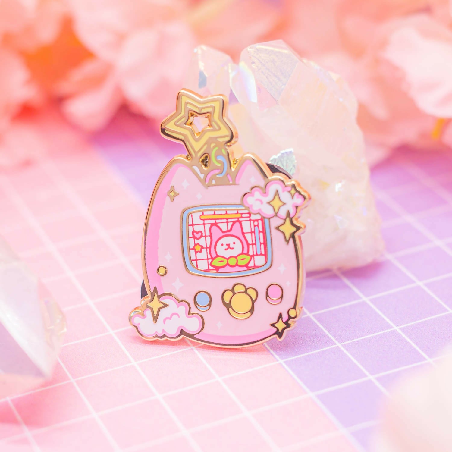 Enamel Pin - CaTamago