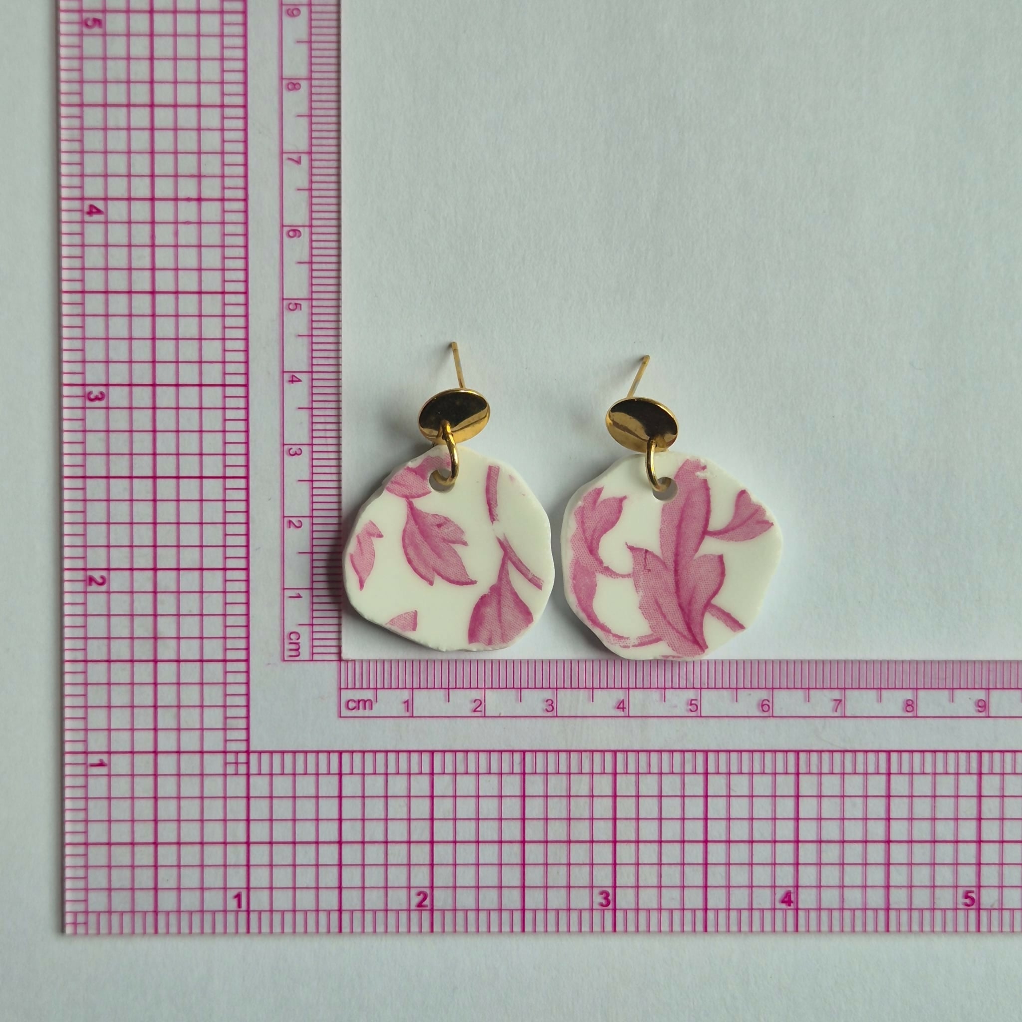Recycled Ceramic Earring