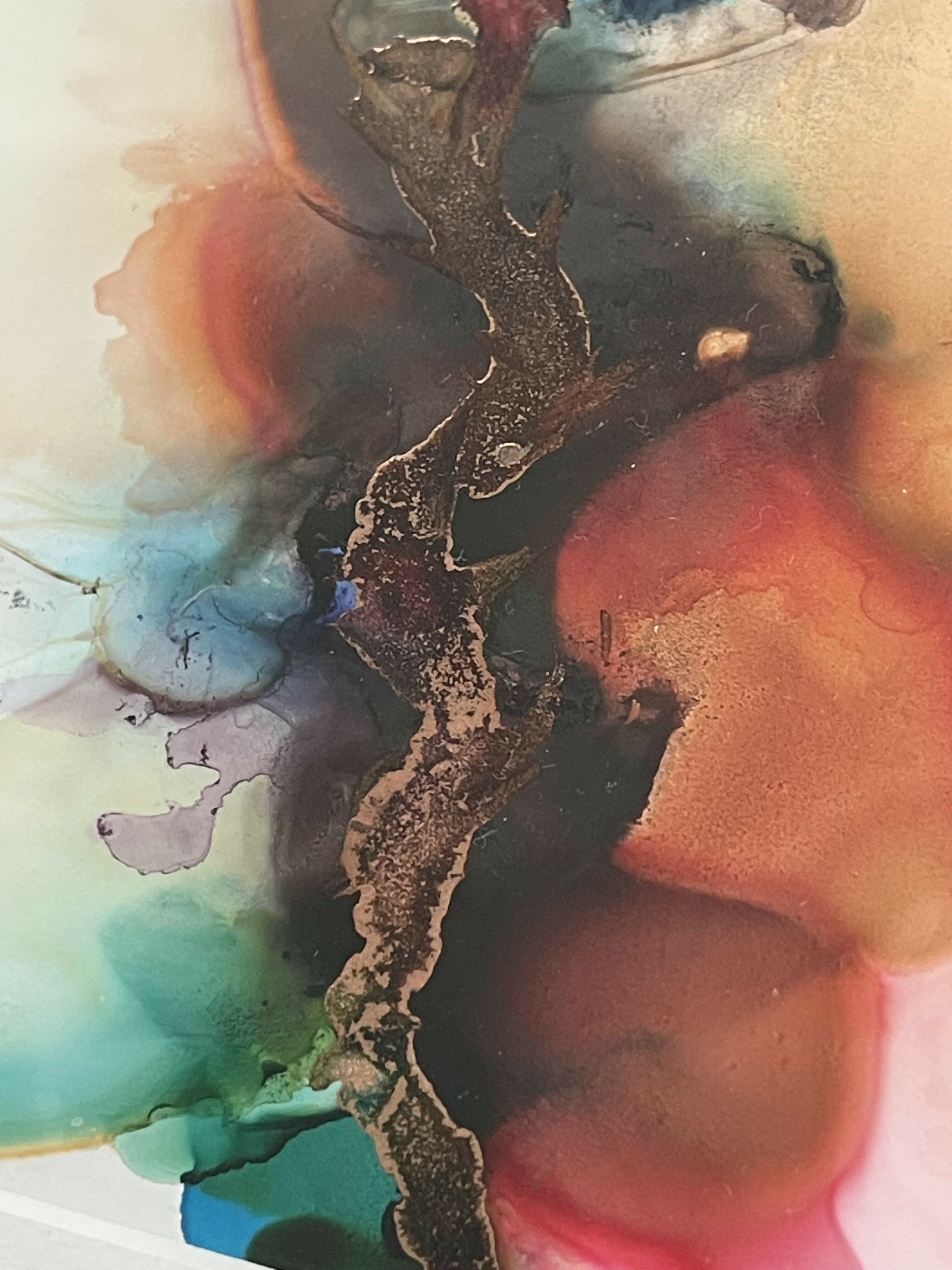 Copper Clouds Original Painting